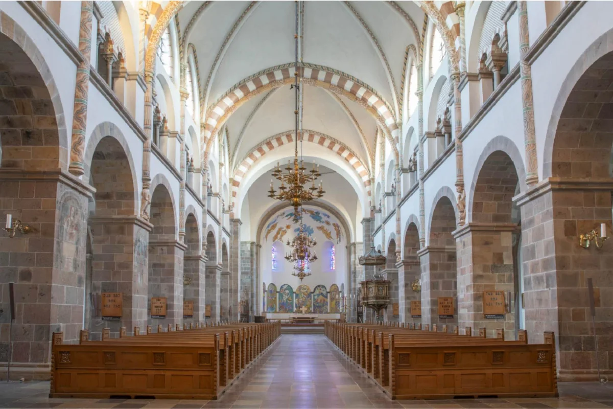 Midtergangen i Ribe Domkirke